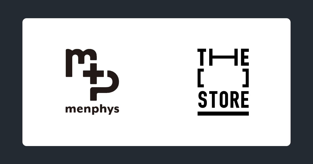 次世代型ショップ「THE [　] STORE」にて若者の人に言いづらい心と体の悩みをサポートするサントリー「menphys（メンフィス）プロジェクト」発のセルフケアドリンク２種を販売！～ご来店いただいた方に、人気のヘアケアグッズをプレゼント～